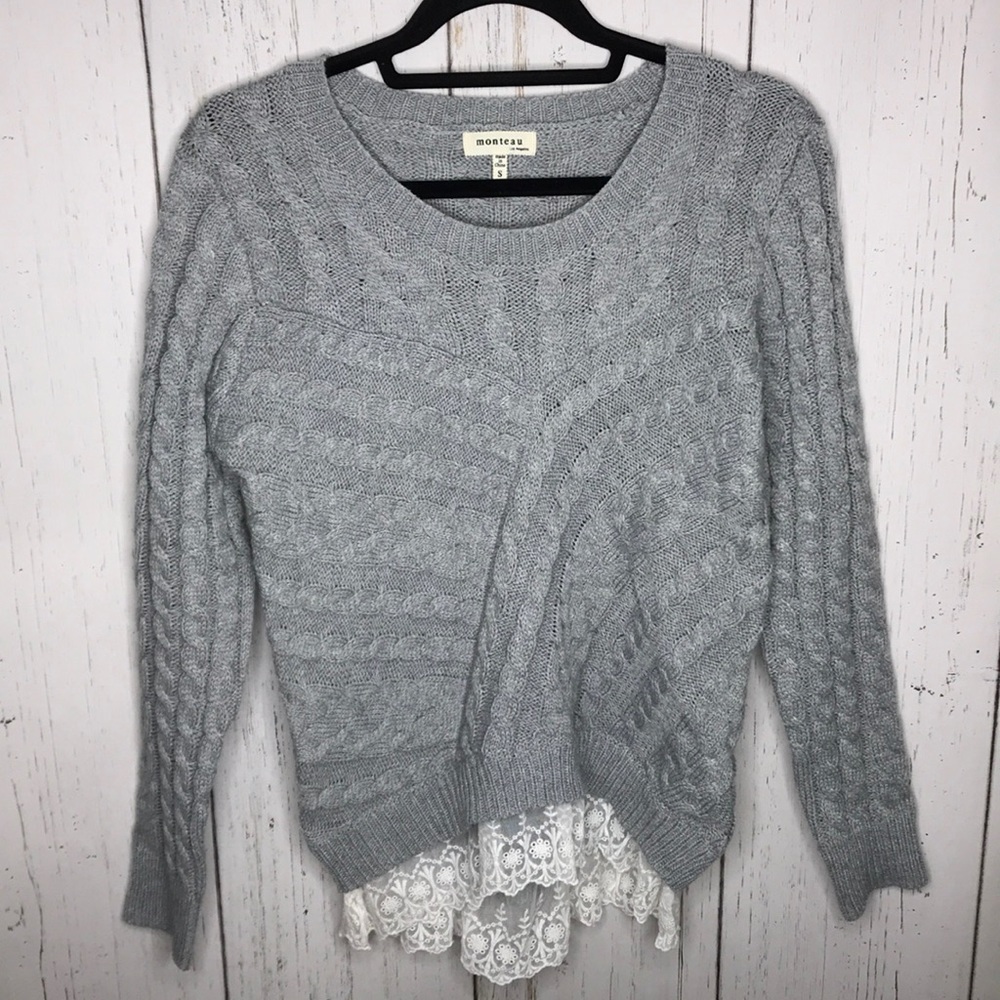 Monteau knit sweater